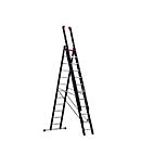 Mehrzweckleiter MOUNTER, 3x12 Sprossen