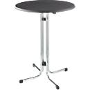 Mesa alta Quickstep, estrutura, cromada