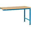 Mesa de extensión Manuflex UNIVERSAL especial, tablero multiplex, 1500x1000, azul luminoso