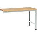 Mesa de extensión Manuflex UNIVERSAL especial, tablero multiplex, 1500x1000, gris luminoso