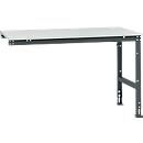 Mesa de extensión Manuflex UNIVERSAL estándar, tablero plástico, 1500x1000, antracita