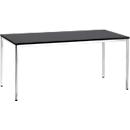 Mesa de reuniones, 1600 x 800 mm, negro