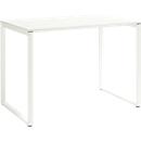 Mesa de reuniones alta Squart, An 1800 x P 900 x Al 1120 mm, blanco/blanco