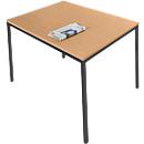 Mesa em tubo de aço, 1200 x 700 mm