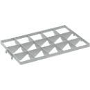 Mesh insert FW 1191-2 upper, PE-HD, grey