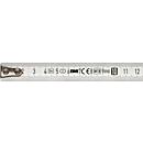 Mètre ruban de poche VARIO, L 3 m, L 13 mm, mm/cm, classe de précision I (± 0,5 mm/m), verrouillage automatique BMI