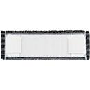 Microvezelmop Dust Killer Grey, breedte 400 mm, m. pockets en flappen, set van 5 stuks