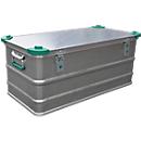 Midi-box, licht metaal, met stapelhoeken, 81 l