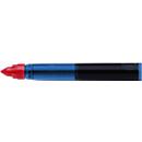 Mines de rechange pour roller One Change Schneider, 5 p., rouge