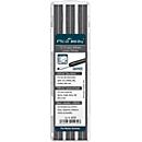 Mines de rechange universelles BIG Dry FOR ALL Pica, 5 mm, soluble dans l'eau, avec étui, graphite, 12 p.