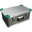 Mini-box, licht metaal, met stapelhoeken, 42 l