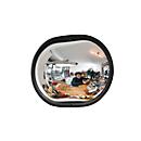 Miroir, ovale, 1 kg, 360 x 260 x 75 mm