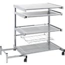Mobiele PC- tafel, 4 plateaus