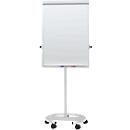 Mobile flipchart, white