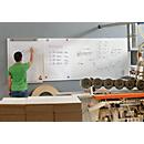 Modulares Whiteboardsystem Skin, mit spezieller PE- Folienbeschichtung, Stahlblech