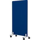 Modus back panel, with adapter, 25 mm thick, W 2000 x H 800 mm, dark blue