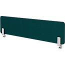 Modus table top wall, with adapter, 25 mm thick, W 1600 x H 600 mm, green