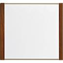 moedel Türschild LMH, Aluminium- und Holzrahmen, Holzart wählbar, Polyester-Abdeckung, Klebemontage, B 159,5 x H 150,5 mm, bronze/Nussbaum