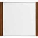 moedel Türschild LMH, Aluminium- und Holzrahmen, Holzart wählbar, Polyester-Abdeckung, Klebemontage, B 159,5 x H 150,5 mm, schwarz/Nussbaum