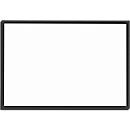 moedel Türschild Madrid, DIN A6, Querformat, Aluminiumrahmen, Polyesterabdeckung, Klebemontage, B 150,5 x H 105,5 mm, schwarz
