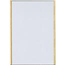 moedel wandbord LMH, DIN A3, staand formaat, frame van hout en aluminium, zelfklevend of schroefbevestiging, B 308,5 x H 422,5 mm, zilver/maple