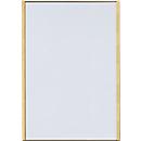 moedel Wandschild LMH, DIN A3, Hochformat, Holz- und Aluminiumrahmen, Klebe- oder Schraubmontage, B 308,5 x H 422,5 mm, bronze/Ahorn