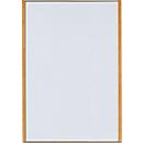 moedel Wandschild LMH, DIN A3, Hochformat, Holz- und Aluminiumrahmen, Klebe- oder Schraubmontage, B 308,5 x H 422,5 mm, bronze/Eiche