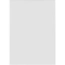 moedel Wandschild Madrid, DIN A3, Aluminiumrahmen, Klebemontage, Polyester-Abdeckung, B 299,5 x H 422,5 mm, weiß