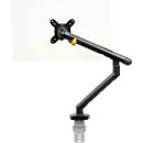 Monitorarm BakkerElkhuizen BE Flexible, für 1 Monitor, bis 10 kg, dreh-, neig- und schwenkbar, 80 mm Klemmweite, VESA-komaptibel, ergonomisch, Höhenverstellbar von 170 bis 582 mm, schwarz