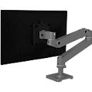 Monitorarm Ergotron LX Pro, für 1 Display bis 34″, neig-/schwenkbar, höhenverstellbar, Tischhalterung, VESA, Metall, dunkelgrau