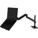 Monitorarm Ergotron LX Pro, hohe Säule, für 1 Display bis 34″, neig-/schwenkbar, höhenverstellbar, Tischhalterung, VESA, Metall, schwarz