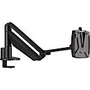 Monitorarm Novus CLU III C, voor 1 monitor tot 7 kg, met tafelbevestiging, kantel/zwenk/in hoogte verstelbaar, zwart