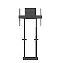 Monitorstandaard Neomounts by Newstar WL55-875BL MOVE Lift, wandmontage, voor 1 beeldscherm tot 100"/110 kg, in hoogte verstelbaar, kabelkanaal, opbergvak voor hardware, zwart