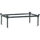Montant d’extension, pour châssis mobile pour palettes, acier, jusqu’à 1200 kg, gris anthracite, H 370/652 mm