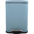 MSV Spirella Treteimer Akira, 5 l, eckig, Stahl matt, graublau