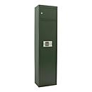 Munitionsschrank Waffenschrank Rottner Gun 5 Cargo, Elektronikschloss, B 370 x T 265 x H 1500 mm, Stahl, grün