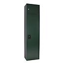 Munitionsschrank Waffenschrank Rottner Gun 5 Cargo, Zylinderschloss, B 370 x T 265 x H 1500 mm, Stahl, grün