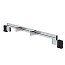 Munk achteraf te monteren traverse, 1,2 m, voor aluminium ladders, incl. bevestigingsmateriaal, stijlhoogte 98 mm