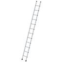 Munk® single rung ladder, aluminum, load capacity 150 kg, rung spacing 280 mm, W 350 mm, 12 rungs