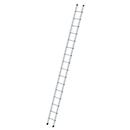 Munk® single rung ladder, aluminum, load capacity 150 kg, rung spacing 280 mm, W 350 mm, 16 rungs