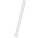 Munk® single rung ladder, aluminum, load capacity 150 kg, rung spacing 280 mm, W 350 mm, 18 rungs