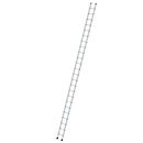 Munk® single rung ladder, aluminum, load capacity 150 kg, rung spacing 280 mm, W 350 mm, 24 rungs