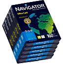 Navigator Office Card, A4, 160 g/m², helderwit, 1 doos = 5 x 250 vellen