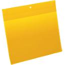 Neodym-Magnettaschen B 297 x 210 mm (A4 quer), 10 Stück, gelb