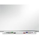 nobo Whiteboard Premium Plus, Stahl nanobeschichtet, magnethaftend, B 900 x H 600 mm, inkl. abnehmbarer Stiftablage und 1 Boardmarker