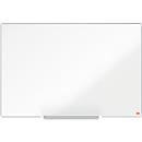 nobo Whiteboard Prestige, Stahl, weiß emailliert, magnethaftend, B 900 x H 600 mm