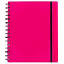 Notebook Easy, A5, KolmaFlex, 100 Blatt, 5 mm, kariert, berry