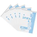 Notepad, squared, 5 pieces, DIN A4