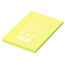 Notes statiques Kolma, A7, 100 feuilles, jaune