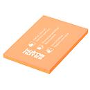 Notes statiques Kolma, A7, 100 feuilles, orange